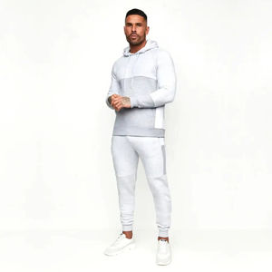 2025 personnalisé Hip Hop tendance Tech polaire costume vêtements de sport survêtement à capuche survêtement hommes coton pantalon décontracté hommes vêtements de sport - Product Image 3