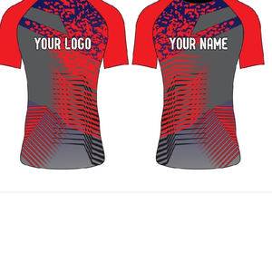 Rashguard MMA court personnalisable, T-shirt BJJ, vêtements de sport par sublimation, tenue d'entraînement, polyester respirant, design personnalisé, vente à bas prix - Product Image 3