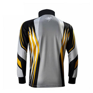 Veste à capuche à manches longues pour homme Séchage rapide UPF 50 Sublimation imprimée Protection UV Vêtements de pêche respirants et imperméables - Product Image 2