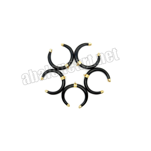 Colgante de cuerno indio hecho a mano de belleza intrincada para el colgante de cuerno de artesanía india de moda - Product Image 2