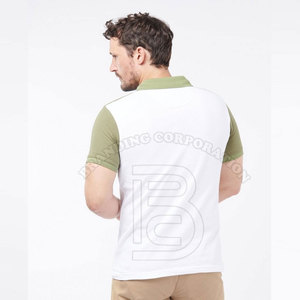 Camiseta Polo antibolitas transpirable personalizada de alta calidad 100% algodón Polo de Golf para hombre - Product Image 2