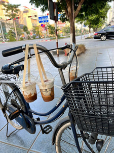 Emballage écologique biodégradable de logo personnalisé de fourre-tout de boisson en bambou pour des cafés - Product Image 4