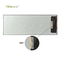 Écran LCD Barre Allongée de 6,86 Pouces, Résolution 1280*480, Interface MIPI DSI, Haute Luminosité 500cd/m², Panneau d'Écran LCD IPS