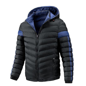 Wholesale Casual Street Winter <b>Hood</b> <b>puffer</b> Coat <b>Jacket</b> Custom <b>Waterproof</b> Down <b>puffer</b> <b>Jacket</b> for MenDDP Shipping - Product Image 1