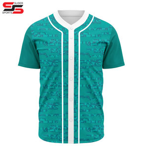 Customized Your Own logo Baseball Jersey With Breathable and Stretchable Fabric and High Quality <b>Material</b> Fabric - Product Image 5