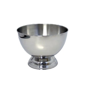 Cuenco de champán de acero inoxidable de nuevo diseño para bares, soporte de almacenamiento de botellas de vino para fiestas al aire libre en forma redonda - Product Image 2