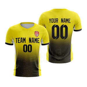 Deportes al aire libre Camiseta de fútbol de alta calidad personalizado adulto Unisex 100% poliéster hecho en Pakistán artículos en stock - Product Image 4