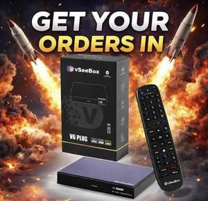 กล่องทีวี 8K HDR รุ่น V See Box V6 Plus ระบบ Android 14 สมาร์ทสตรีมมิ่ง - Product Image 1