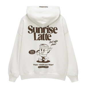 Unisex Heavyweight Customised Autumn Hoodie Sweatshirts Men Women Digital Printed Oversized 100% Cotton Eco-Friendly Breathable - Product Image 6
