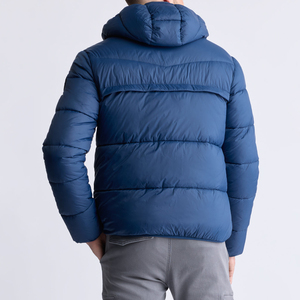 Chaqueta de invierno de calidad superior para hombre, chaqueta acolchada informal de moda larga personalizada para hombre con logotipo personalizado - Product Image 2