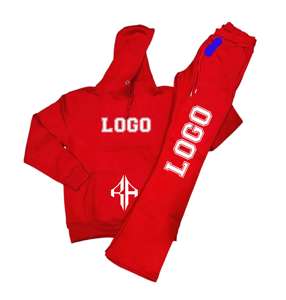 ATLANTIC, venta al por mayor, chándal con capucha de invierno, serigrafía, 100% algodón, Premium, alta calidad, Color sólido para Unisex - Product Image 3