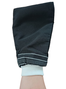 ถุงมือขัดผิวตุรกีสีดําฝางยางหรูหราใหม่ปกติและทนทานผิวล้างทําความสะอาดได้สําหรับขัดผิวหน้าและผิวกายสําหรับสปา Hammam - Product Image 5