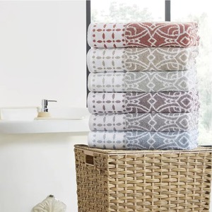 Serviettes de bain jacquard de haute qualité, best-sellers, personnalisées pour les hôtels et usage domestique, fourniture directe d'usine, idéales pour les piscines - Product Image 5