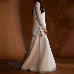Nuevo Conjunto Sharara de Moda con Dupatta y Bordado Pesado con Lentejuelas, Traje Gharara para Fiesta a Precio de Mayoreo - Product Image 6
