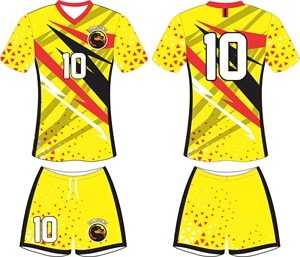 Ensemble de maillot de football personnalisé pour homme, manches courtes, extensible, séchage rapide, taille élastique, haute qualité, 100% polyester - Product Image 5