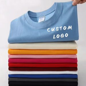 T-shirt décontracté pour homme J1, coupe ample, manches courtes, couleur unie, respirant, jersey doux, impression numérique vierge, 100% coton - Product Image 6