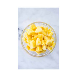 Ananas congelé biologique emballé en vrac jus concentré et ingrédient de dessert à prix réduit - Product Image 2