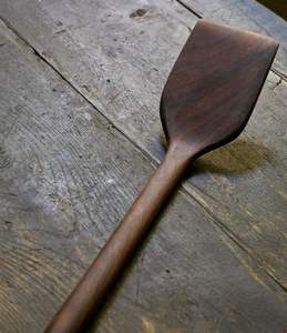 Cuillère en bois naturel fabriqué à la main ustensile de cuisine rustique en bois durable finition lisse pour la cuisine servant la cuisine à la maison - Product Image 4