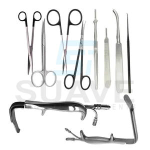 Ensemble d'instruments chirurgicaux en acier inoxydable Meilleur prix et instrument de chirurgie plastique de bonne qualité par SUAVE SURGICAL INSTRUMENT - Product Image 1