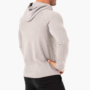 Sudadera con Capucha Corta de Alta Calidad con Logotipo Personalizado, Sudadera Térmica Extra Grande de Algodón Lavado al Ácido para Hombre, Estilo Otoñal - Product Image 6