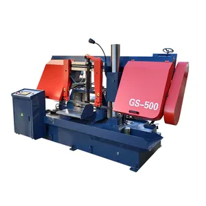 Nice price Automatic Rotate Industrial Angle Iron Steel Metal Quick CNC Cutting metal bandsaw machine
