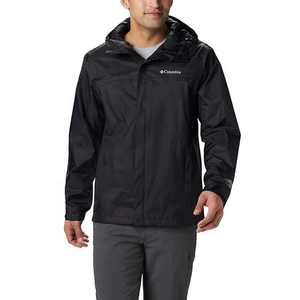 Veste de pluie unisexe légère et imperméable coupe-vent pour l'extérieur avec fermeture à glissière de style décontracté pour adultes en automne - Product Image 3