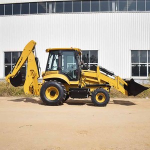 Multi-Attachment 388T <span class=keywords><strong>Mini</strong></span> Diesel <span class=keywords><strong>Tractor</strong></span> |   Krachtige motor 70KW wiellader sneeuwblazer & heftruck graafmachine - Product Image 2