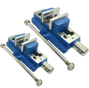 Étau à centrage automatique Profil bas 3 "et 4" Pouce 75 et 100mm Étau de qualité supérieure - Product Image 1