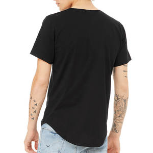 Bella + Canvas T-shirt à manches courtes pour homme à manches courtes T-shirt à ourlet rond taille en trois mélanges - Product Image 6