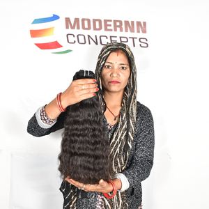 100% non transformé Remy vietnamien tissage vague profonde naturel ondulé faisceaux noir cuticule aligné indien Extensions de cheveux humains - Product Image 2