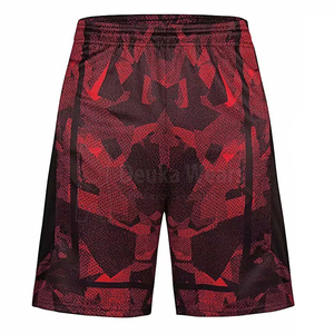 Service OEM, vêtements de basket-ball de haute qualité avec impression par sublimation, design personnalisé, taille plus, short de basket-ball à taille élastique - Product Image 1