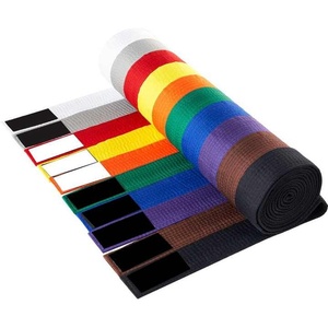 Cinturón de artes marciales profesional Woosung Taekwondo cinturón personalizado Jiu Jitsu Karate cinturón venta al por mayor equipo de entrenamiento - Product Image 1