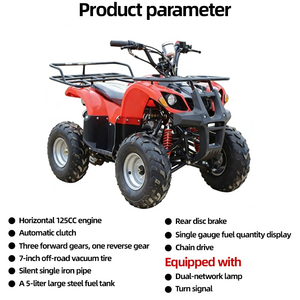 Motocicleta Todoterreno de Cuatro Ruedas 125CC Little Bull Beach Cruiser para Adultos, Gasolina, para Desierto y Montaña, en Oferta - Product Image 3