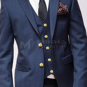 Botones de acero para chaquetas clásicas modernas con botones de acero elegantes y duraderos - Product Image 4