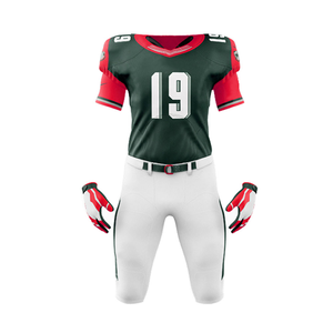 Conjunto de Pantalones y Camiseta de Fútbol Americano Personalizados Premium Transpirables con Impresión de Logotipo Personalizado, Talla Grande, 100% Poliéster de Alta Calidad Óptima - Product Image 6