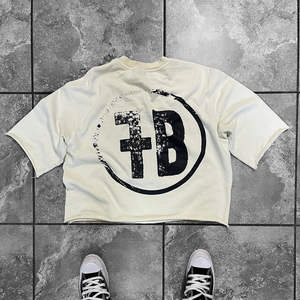 T-shirt pour homme surdimensionné, export OEM, vêtements décontractés, conçu pour les acheteurs internationaux, avec un tissu léger et une coupe facile - Product Image 3