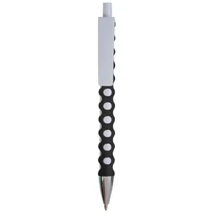 Penna Promozionale Personalizzata con Gancio in Gomma Perforata, Gadget Personalizzati - Product Image 3