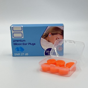 Tapones de silicona moldeables personalizados con cancelación de <span class=keywords><strong>ruido</strong></span> SNR 28dB <span class=keywords><strong>para</strong></span> <span class=keywords><strong>dormir</strong></span>, nadar y viajar - Product Image 5