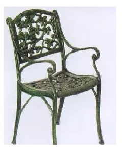 Sillas de jardín de hierro fundido - Product Image 1