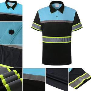 Wholesale Custom Make Men's High Visibility Reflective Safety Windbreaker Jacket <b>Hi</b> <b>Vis</b> Waterproof Workwear - Product Image 5