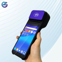 Terminal de point de vente portable avec paiement NFC 58 mm, caisse enregistreuse tout-en-un portable, lecteur de codes-barres pour la vente au détail et la restauration