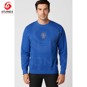 Forro polar de poliéster de alta calidad con diseño 3D bordado con logotipo personalizado para hombre, ropa informal de talla grande, estilo suelto de invierno - Product Image 5