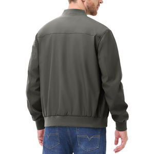 Chaqueta Cortavientos Informal de Exterior Personalizada de Alta Calidad y Transpirable, Chaqueta Clásica con Cremallera Impermeable de Alta Calidad para Hombre - Product Image 2