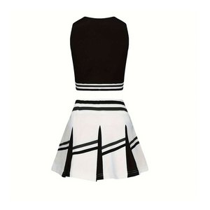 Vente en gros d'uniformes de pom-pom girl personnalisés avec logo personnalisé vêtements d'entraînement de pom-pom girl fournisseur de tenues d'équipe - Product Image 5