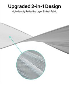 Kits de Interior de coche Panorama techo solar montaje retráctil parasol cortina cubierta para Tesla modelo Y - Product Image 6