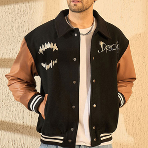 Chaqueta Universitaria para Hombre, Ligera, a Precio Económico, Fabricada en Pakistán, con Logotipo Personalizado Impreso, Venta Directa de Fábrica - Product Image 1