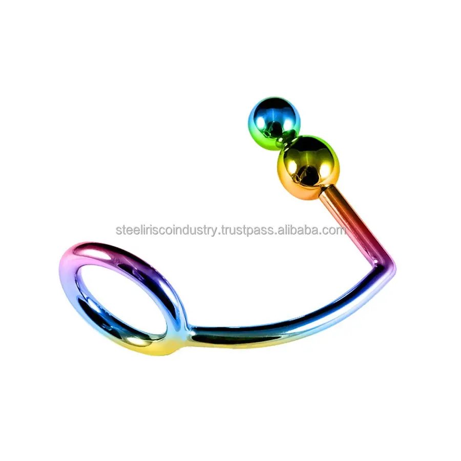 Manufacturer And Wholesale Supplier Steel Cock Ring Male Penis Toys Metal Round Cock Rings Bdsm Products Kinky Gay Rings