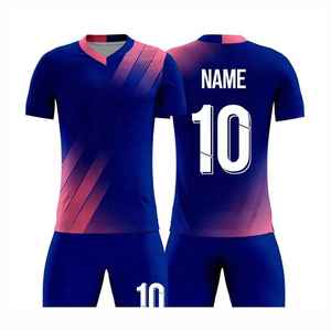 Conjunto de camisetas de fútbol con diseño de ropa de fútbol personalizado, camisetas de fútbol, uniforme de fútbol de Tailandia, camisetas de fútbol sublimadas - Product Image 4