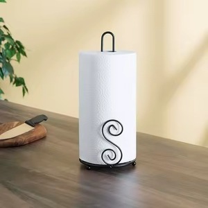 ที่ใส่กระดาษทิชชู่เหล็กสีดำสำหรับตกแต่งบ้านโต๊ะในห้องครัว - Product Image 5