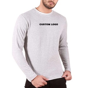 Sweat-shirt à capuche décontracté pour homme, 100% coton, personnalisé, avec capuche haute, longue, pour l'automne et l'hiver, pour garçons - Product Image 1
